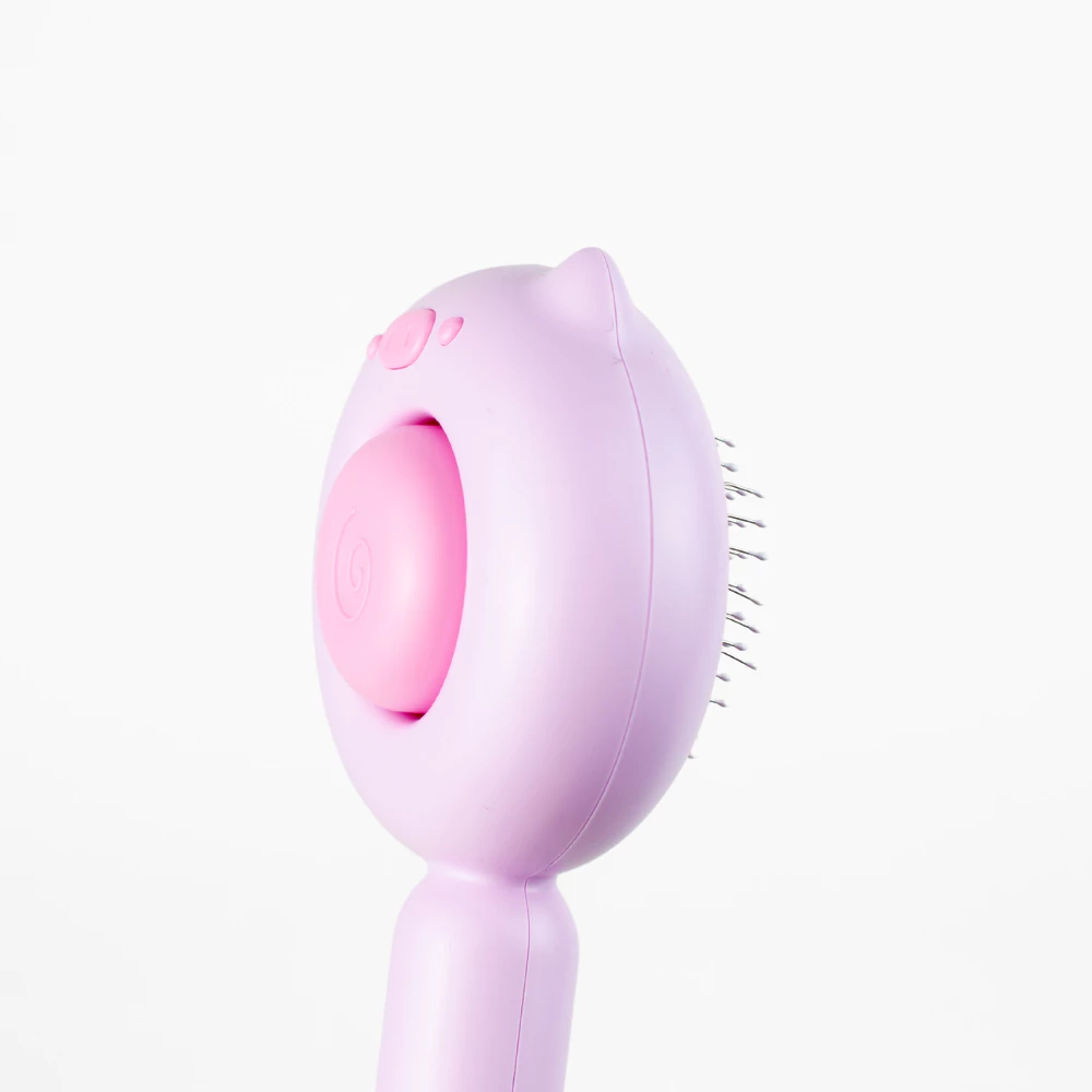 luoc3 Lược Chải Lông Nút Bấm Gỡ Lông Rối Cho Chó Mèo