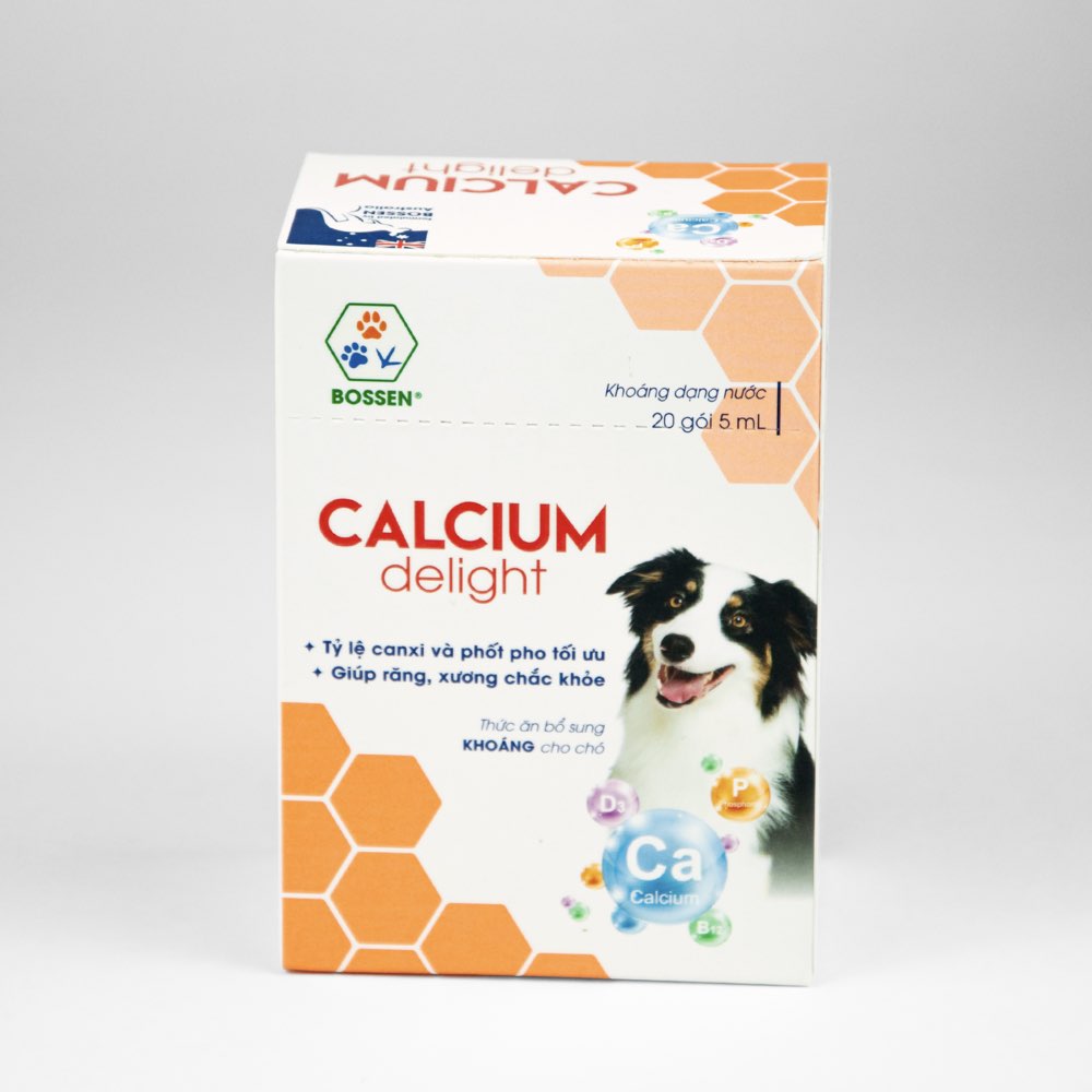 Calcium Delight bổ sung dạng nước cho chó 5ml