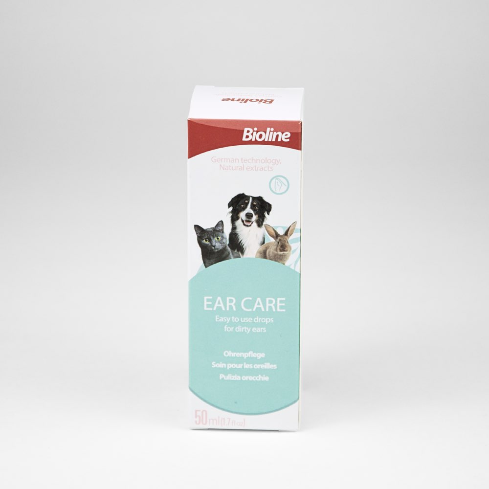 Nước Rửa Vệ sinh Tai Cho Chó Mèo Ear Care Bioline 50ml