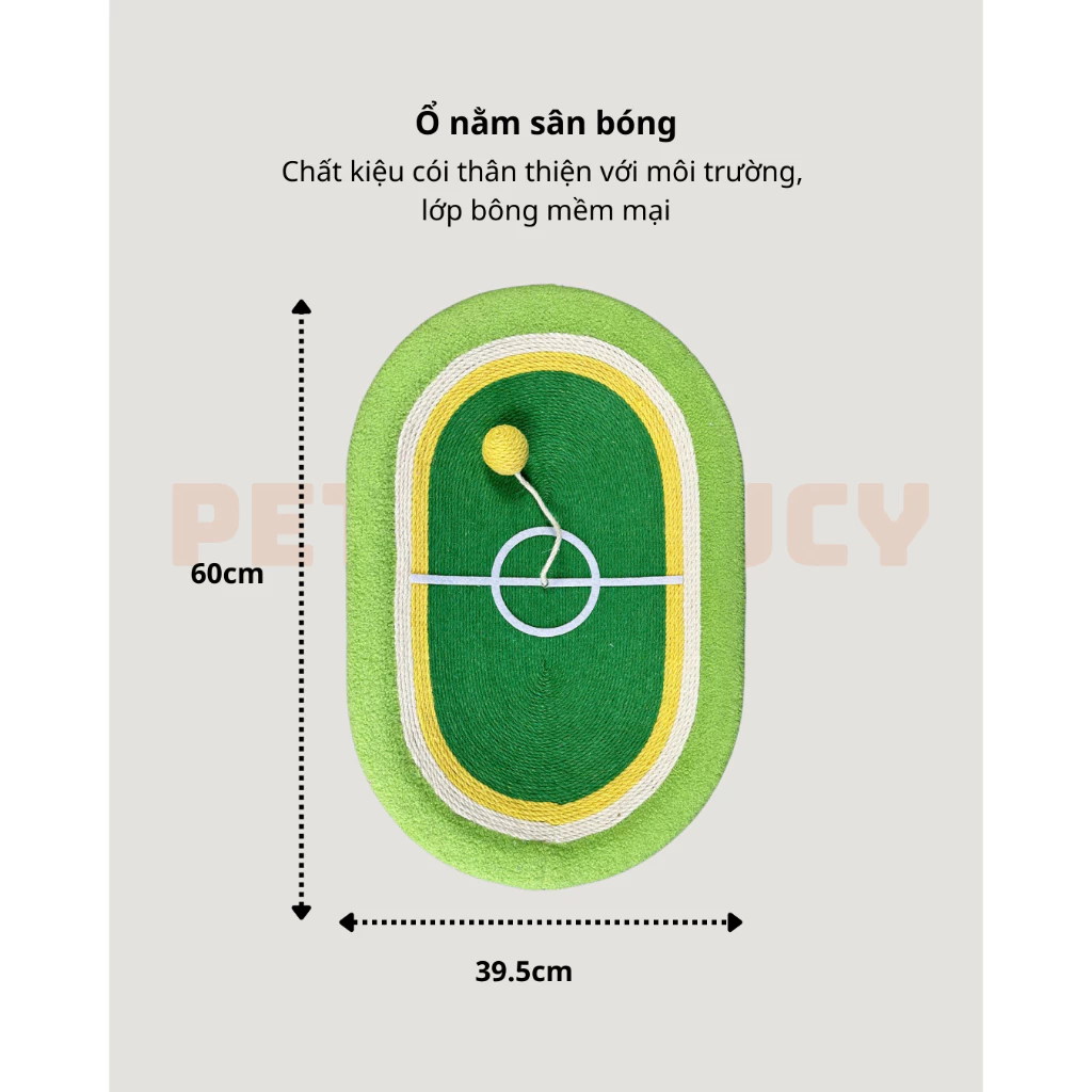 Ổ nằm sân bóng cho mèo