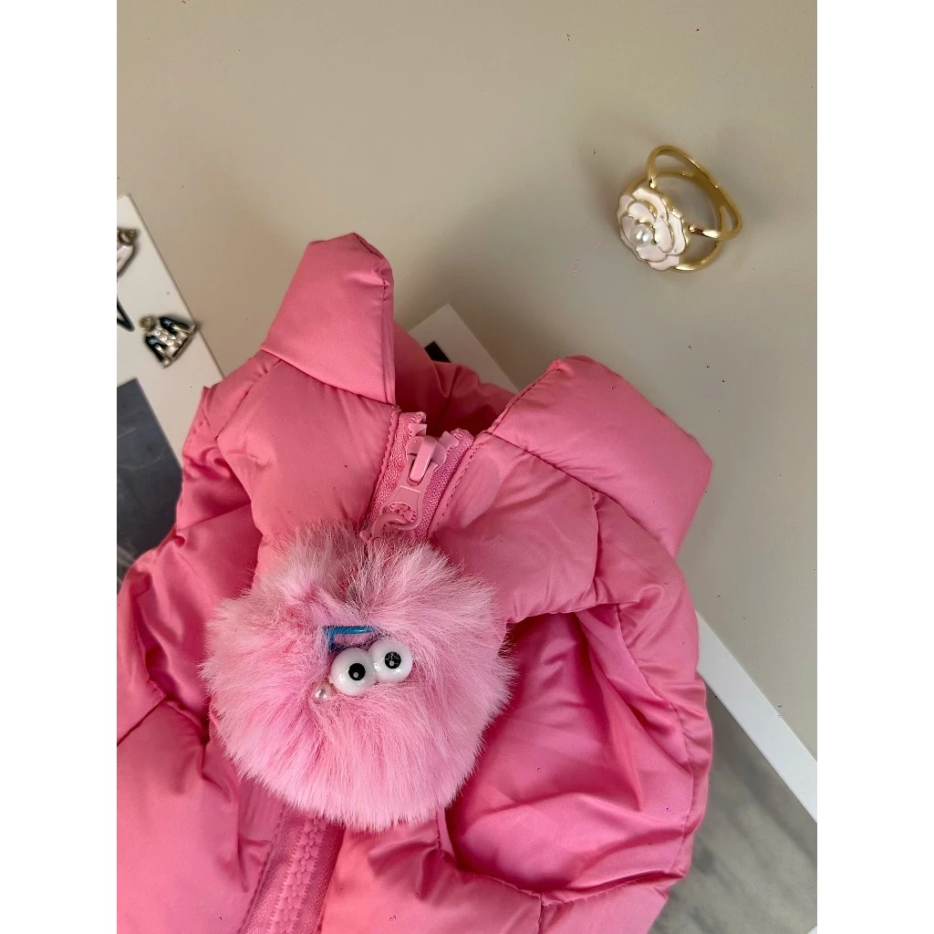 Áo phao mùa đông thiết kế trendy cho thú cưng