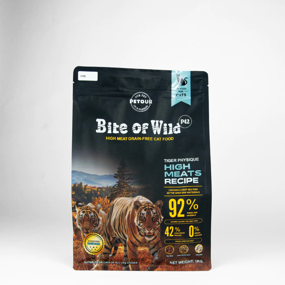 Hạt Thức Ăn Khô Cho Mèo Bite Of Wild Gà & Cá Biển – Túi 1Kg