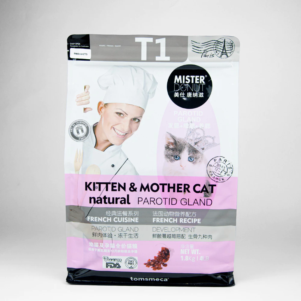 HẠT MISTER DONUT 1.8Kg – T1 Cho Mèo Mẹ & Mèo Con